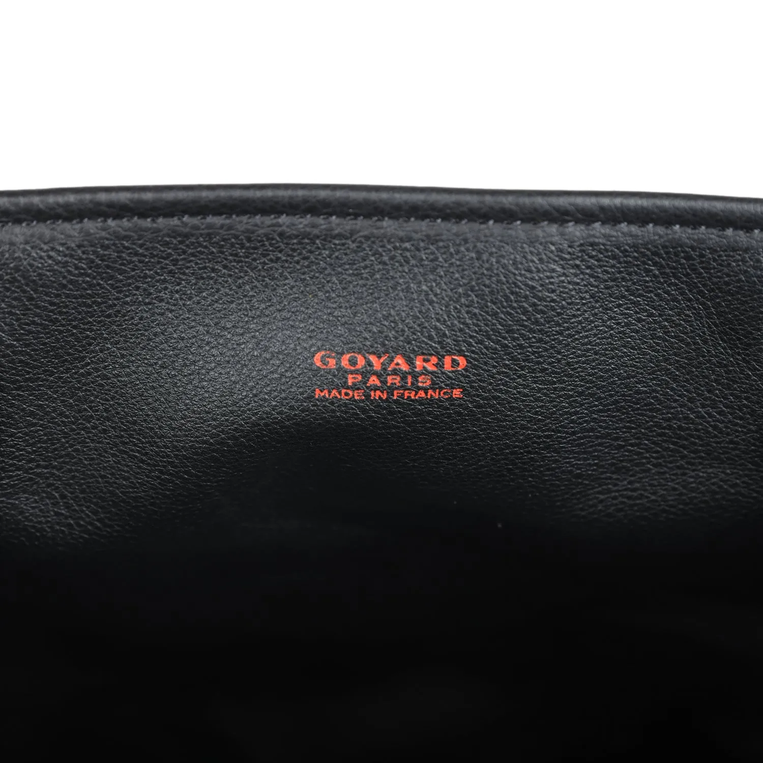 Goyard Goyardine Anjou Black Mini Bag Palladium Hardware