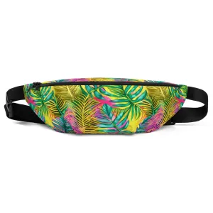 Hawaiian Tropical Leaves Fanny Pack