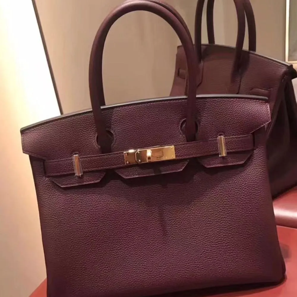 Hermès Birkin 30 Bordeaux Togo Gold Hardware GHW