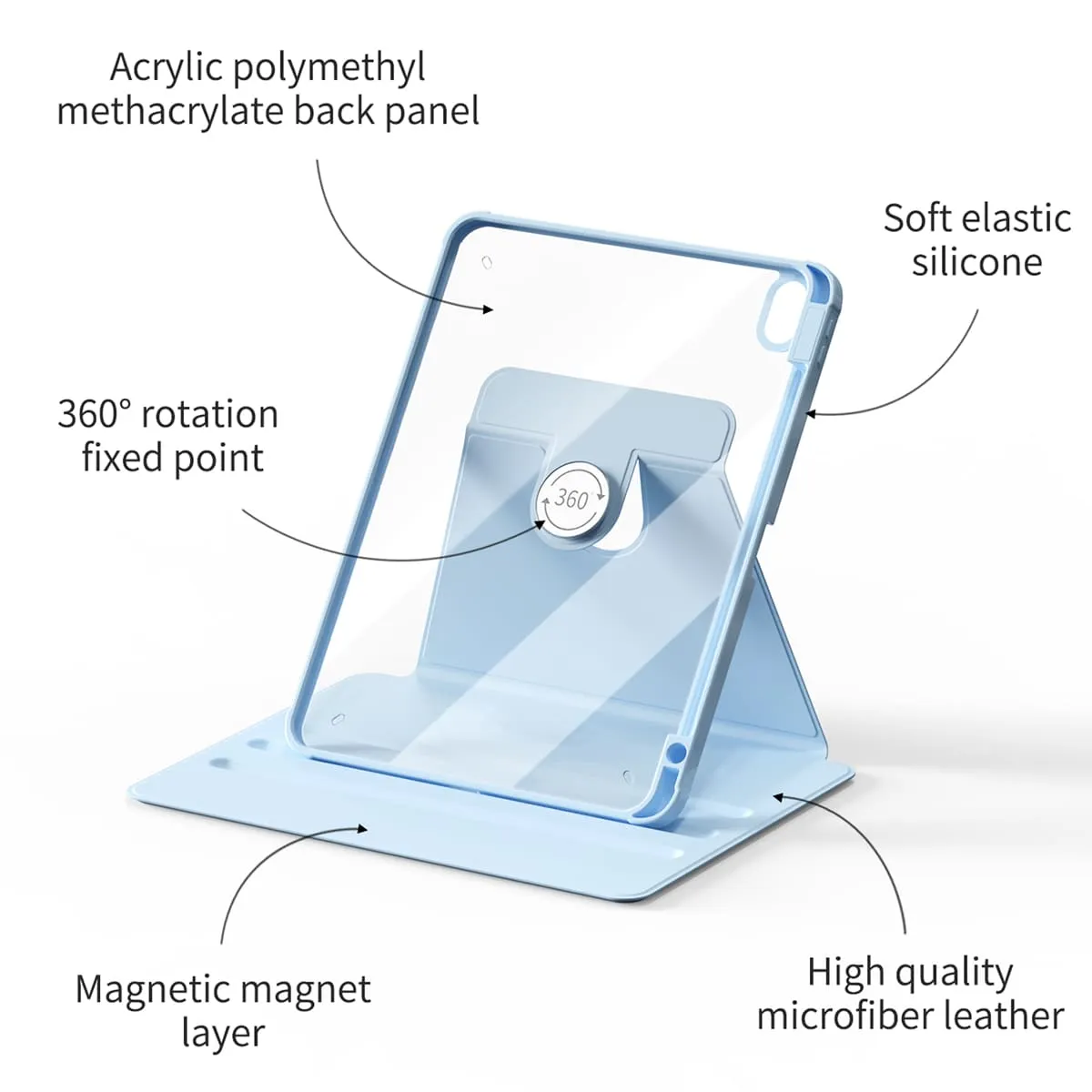 Incantation | iPad Series Snap 360° Stand Impact Resistant Case