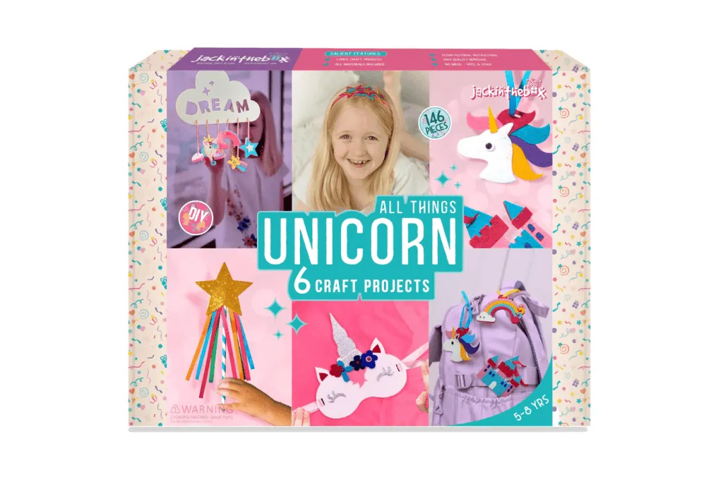 JackInTheBox Craft Kit - All Things Unicorn