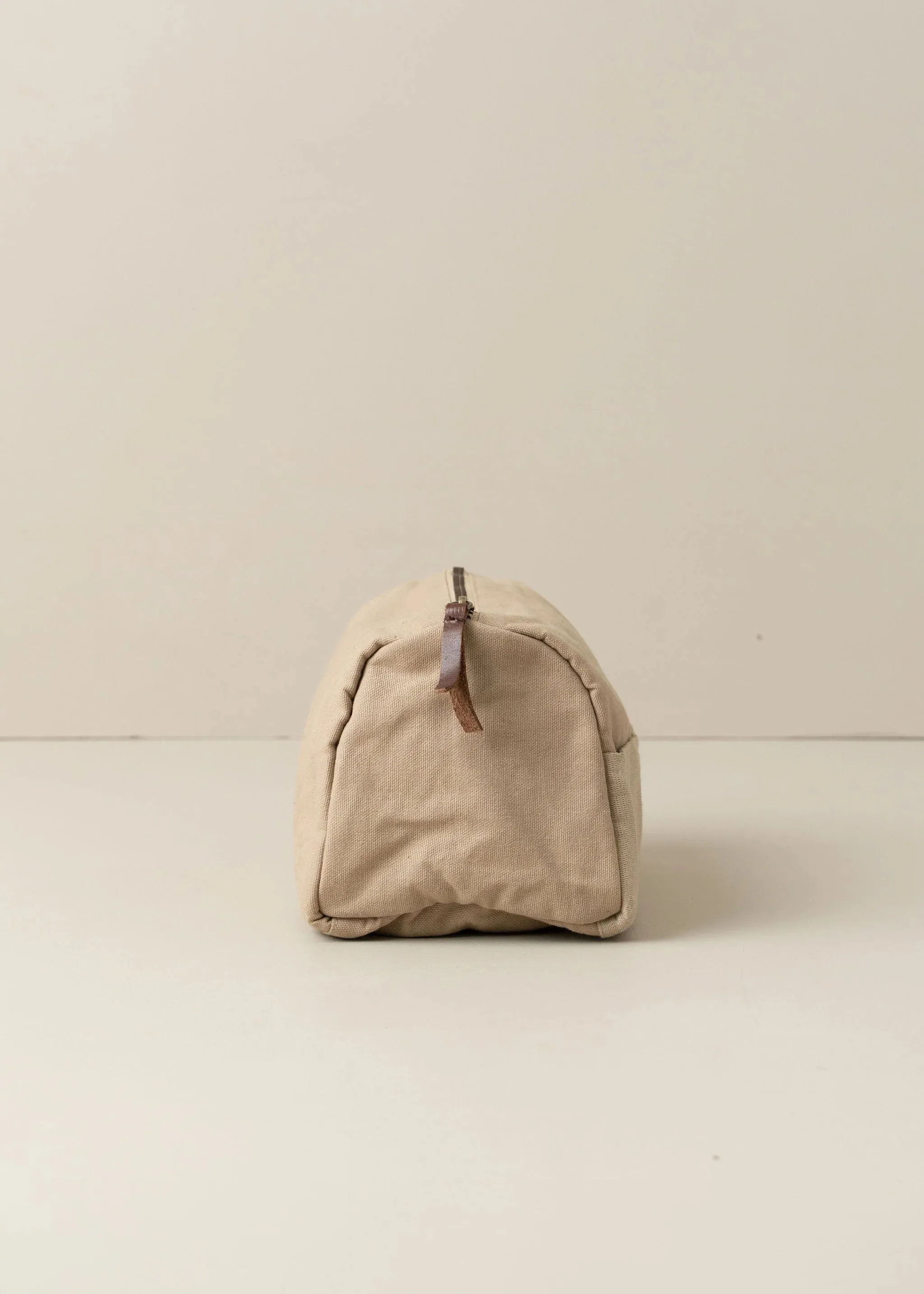 Journey Toiletry Canvas Bag Clay