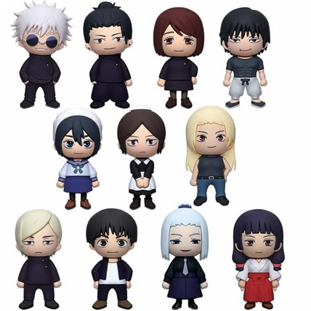 JUJUTSU KAISEN (SEA.2) 3D FOAM KEYRING BLIND BAG ASST - SER. 5-24pcs PDQ