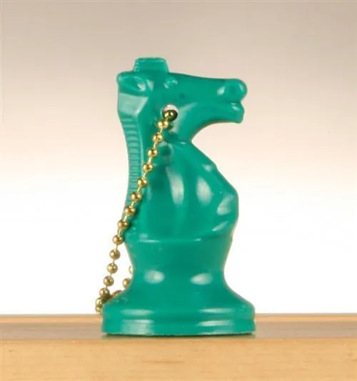 Key Chain Bag Tag Chess Piece