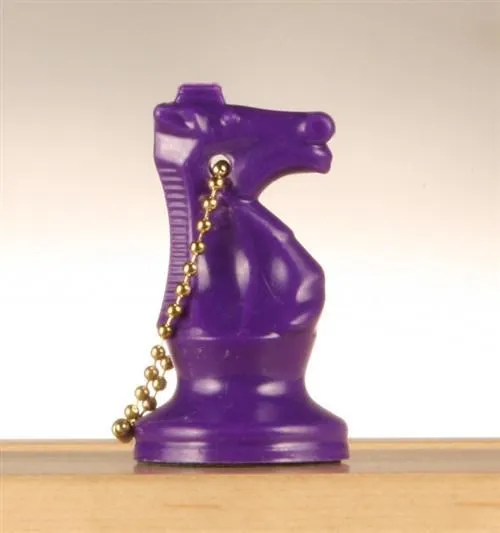 Key Chain Bag Tag Chess Piece