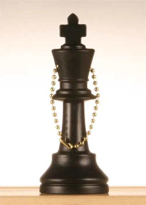 Key Chain Bag Tag Chess Piece