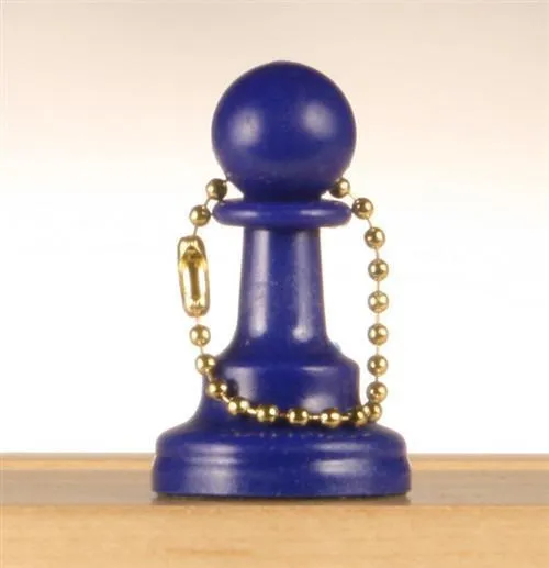 Key Chain Bag Tag Chess Piece