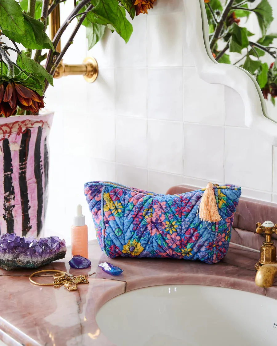 Kip & Co | Bunch Of Fun Velvet Toiletry Bag