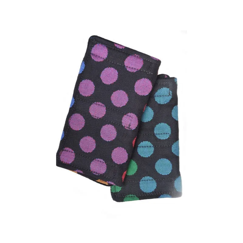 Kokadi - Strap Protector Black Rainbow Dots