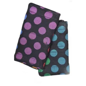 Kokadi Suck Pads - Black Rainbow Dots