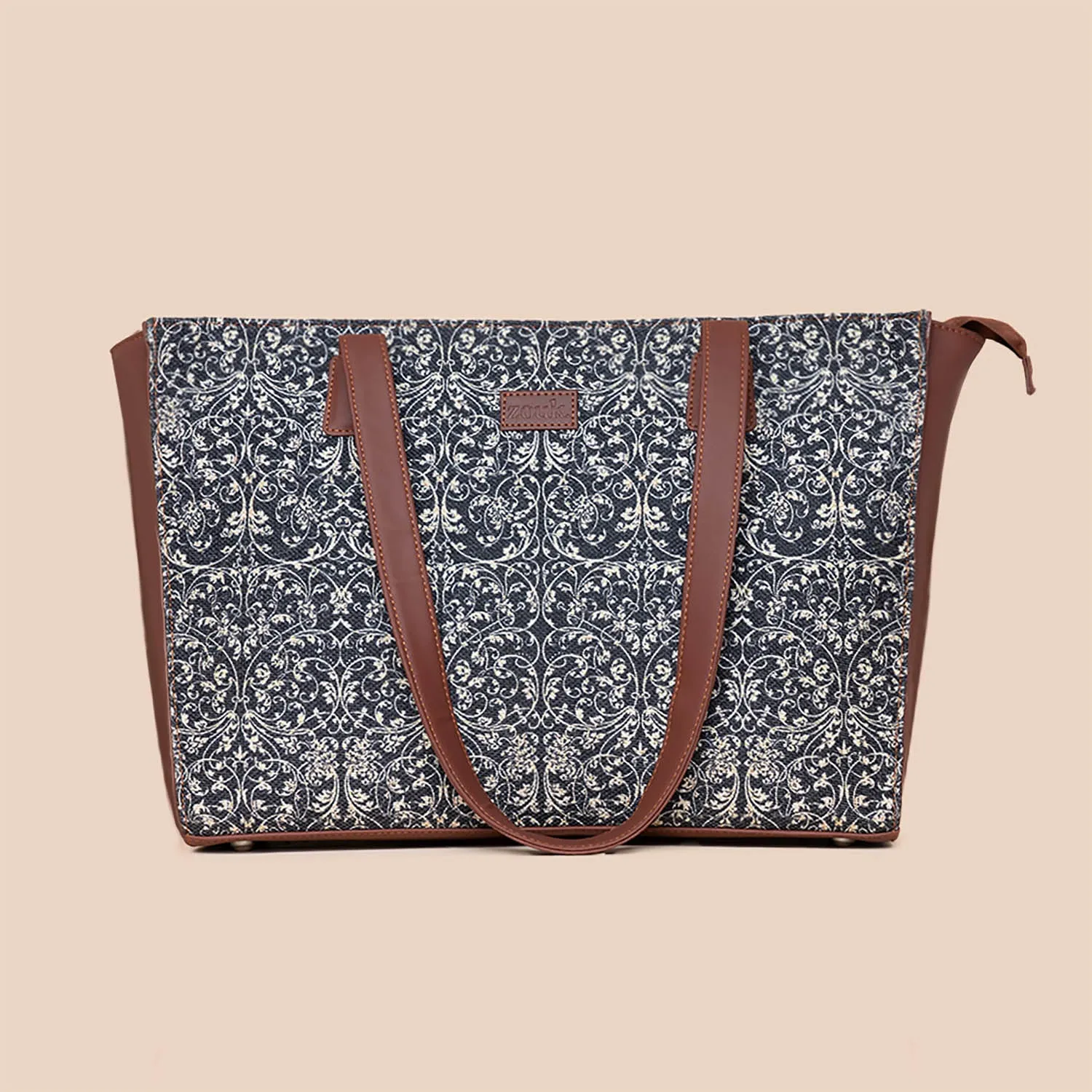 Lattice Lace - Office Tote Bag & Flap Sling Combo