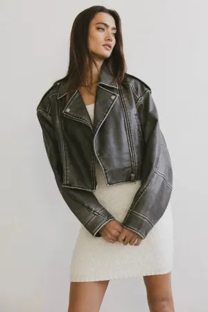 Leif Vegan Moto Jacket