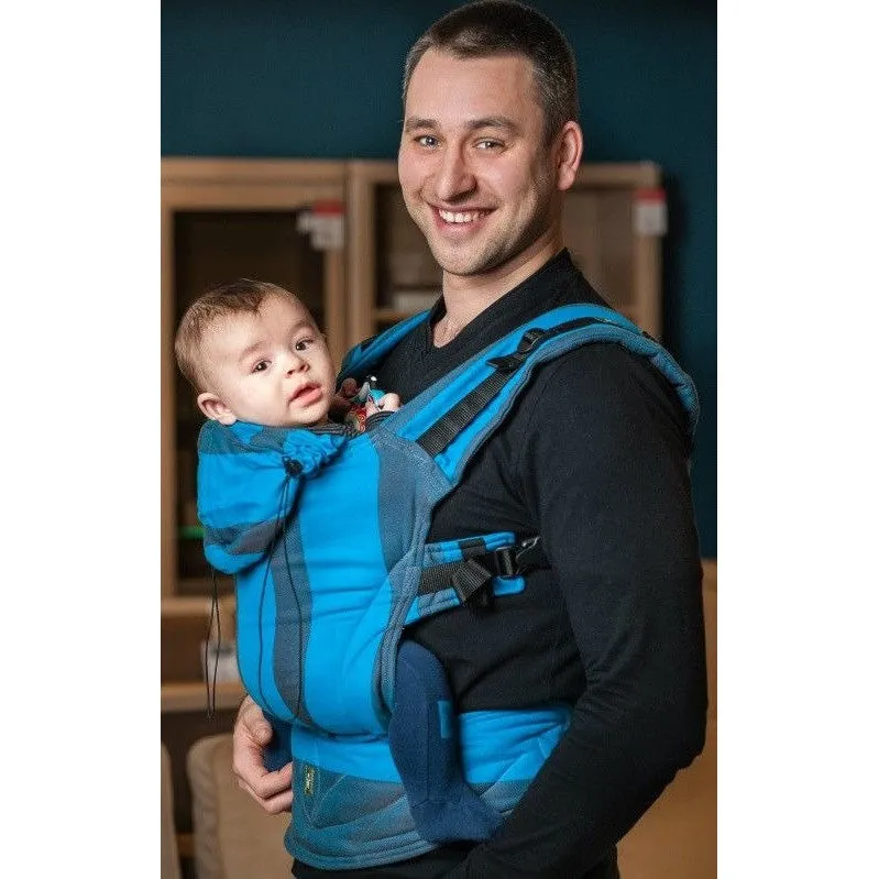 Lenny Lamb Ergonomic Carrier (BABY) - Ocean Depth