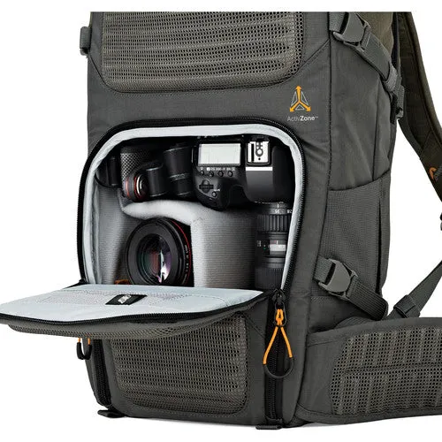 Lowepro Flipside Trek BP 450 AW Backpack Camera Bag (Gray/Dark Green)