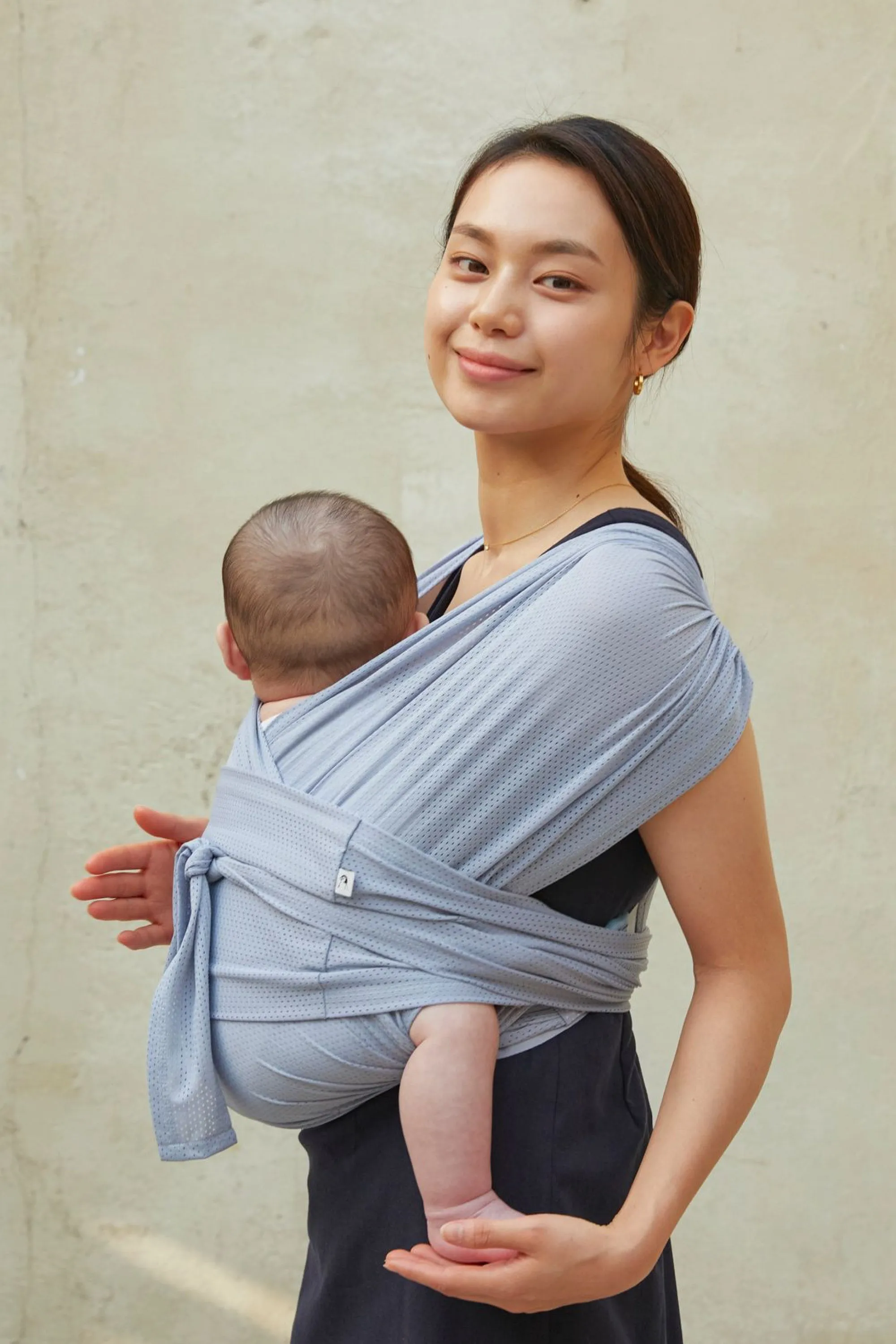 Made in Korea KONNY New Baby Carrier FLEX SUMMER Adjusting the straps