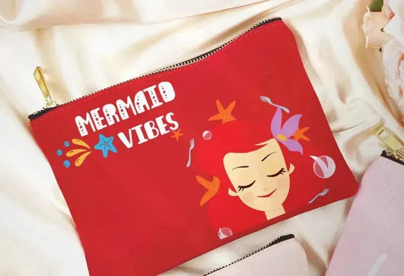 Makeup & Pencil Case- Mermaid