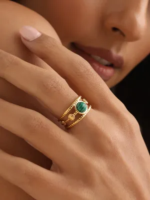 Malachite Ring