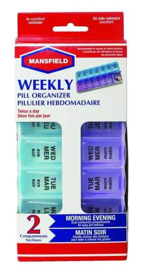 Mansfield: Weekly Pill Organizer