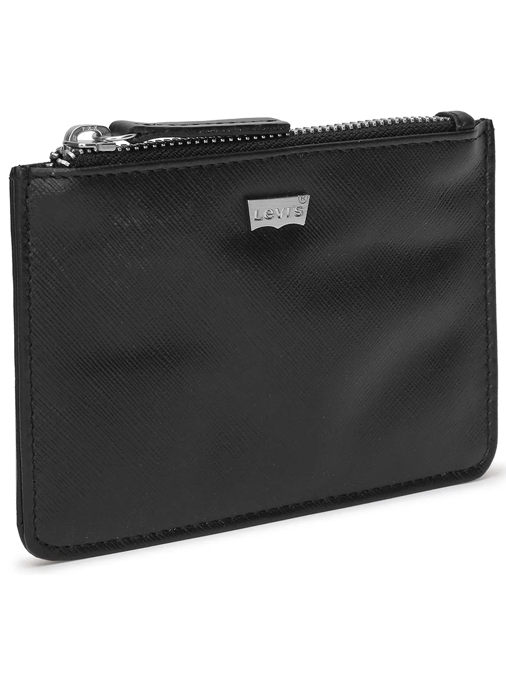 Men's Black Solid Wallet