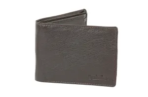 MENS LEATHER WALLET  95415 (BROWN)