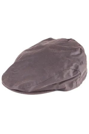 Men's Wax Cotton Flat Cap