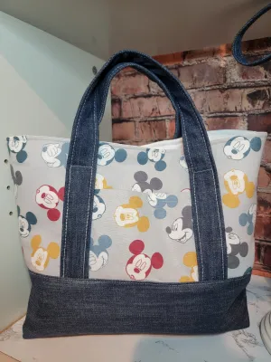 Mickey Denim Tote Bag