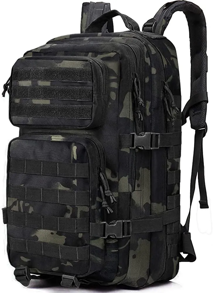 Military Tactical Assault Emergency Backpack Molle Bag Rucksack for Men, Large