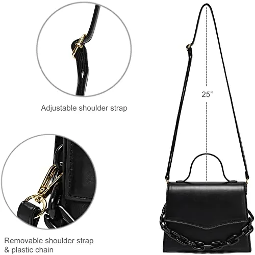 Mini Bag with Detachable Plastic Chain