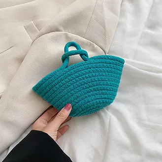 (Mini) Colour Weave Basket Tote