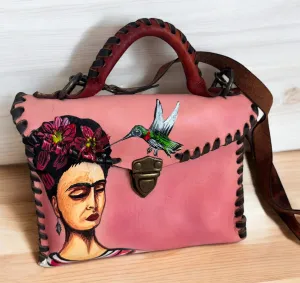 Mini Frida Leather bag