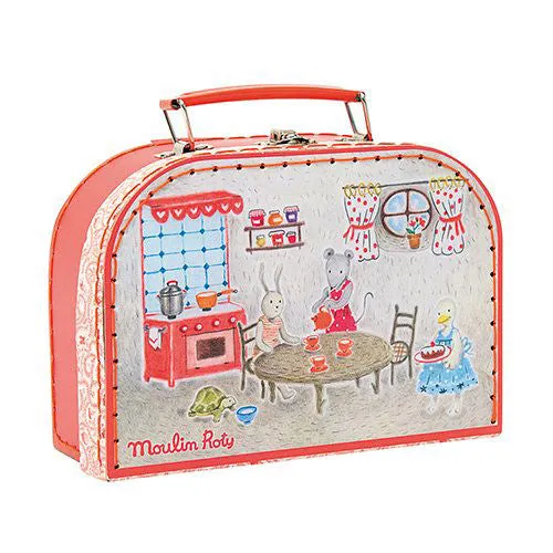 Moulin Roty Ceramic Tea Set Suitcase - LGF