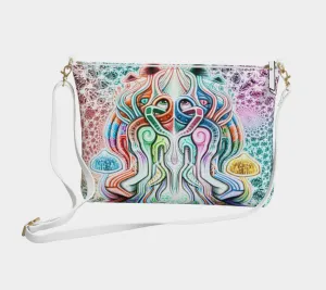 MUSHROOM GODESS LEATHER CORSSBODY PURSE | SALVIA DROID