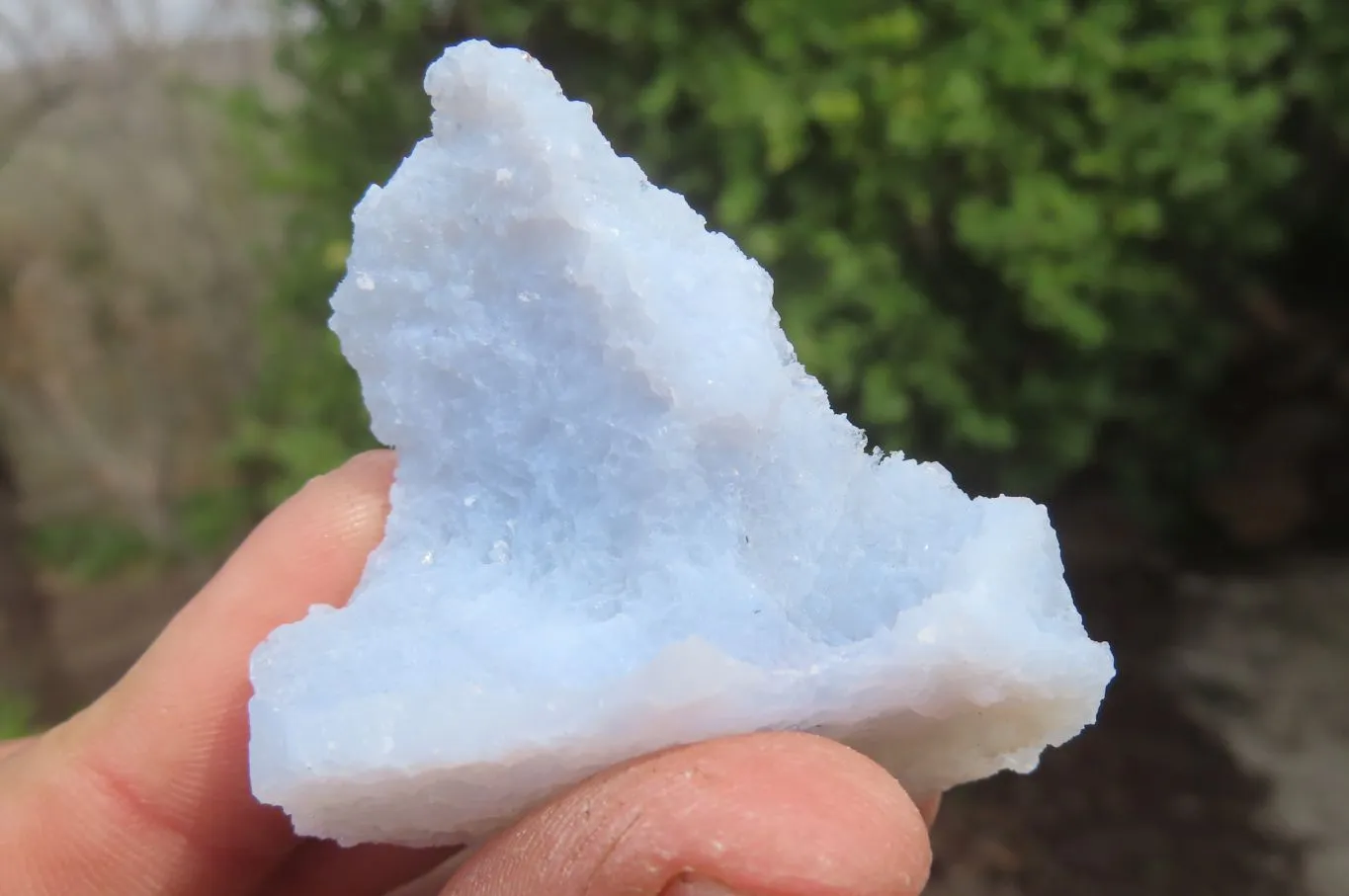 Natural Etched Blue Chalcedony Specimens x 36 From Nsanje, Malawi