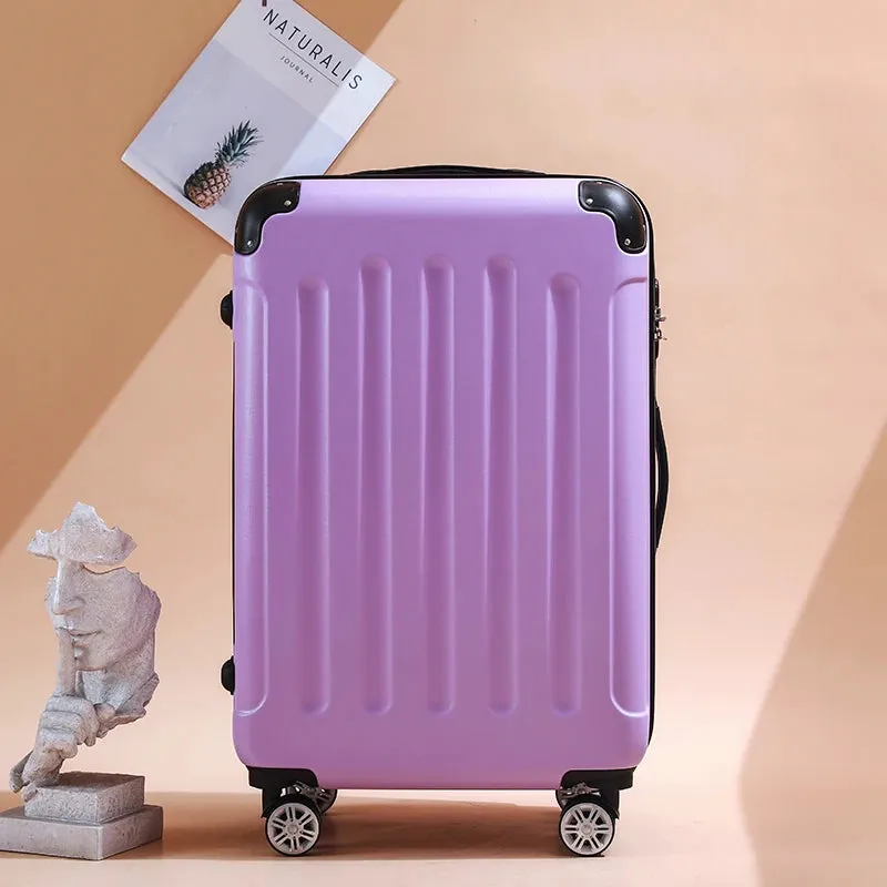 New Arrival Customized luggage set with Universal wheels travel bags trolley case ABS Suitcase travel case