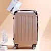 New Arrival Customized luggage set with Universal wheels travel bags trolley case ABS Suitcase travel case