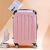 New Arrival Customized luggage set with Universal wheels travel bags trolley case ABS Suitcase travel case