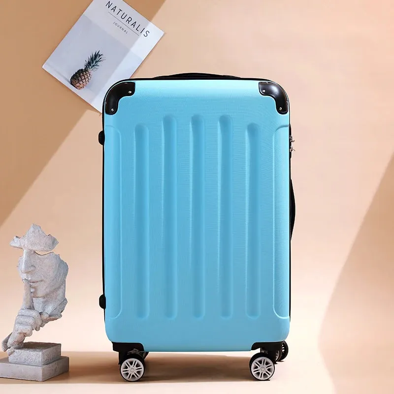 New Arrival Customized luggage set with Universal wheels travel bags trolley case ABS Suitcase travel case