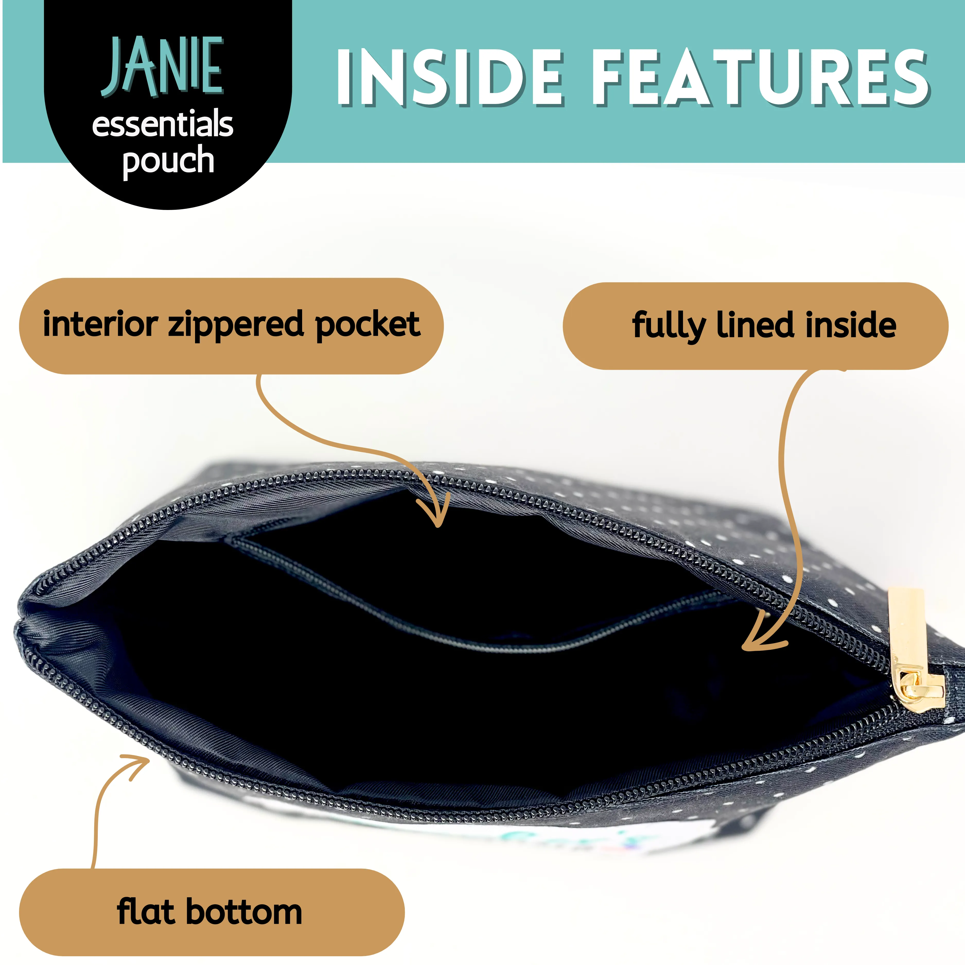 Nurse's Essentials Janie Zippered Pouch