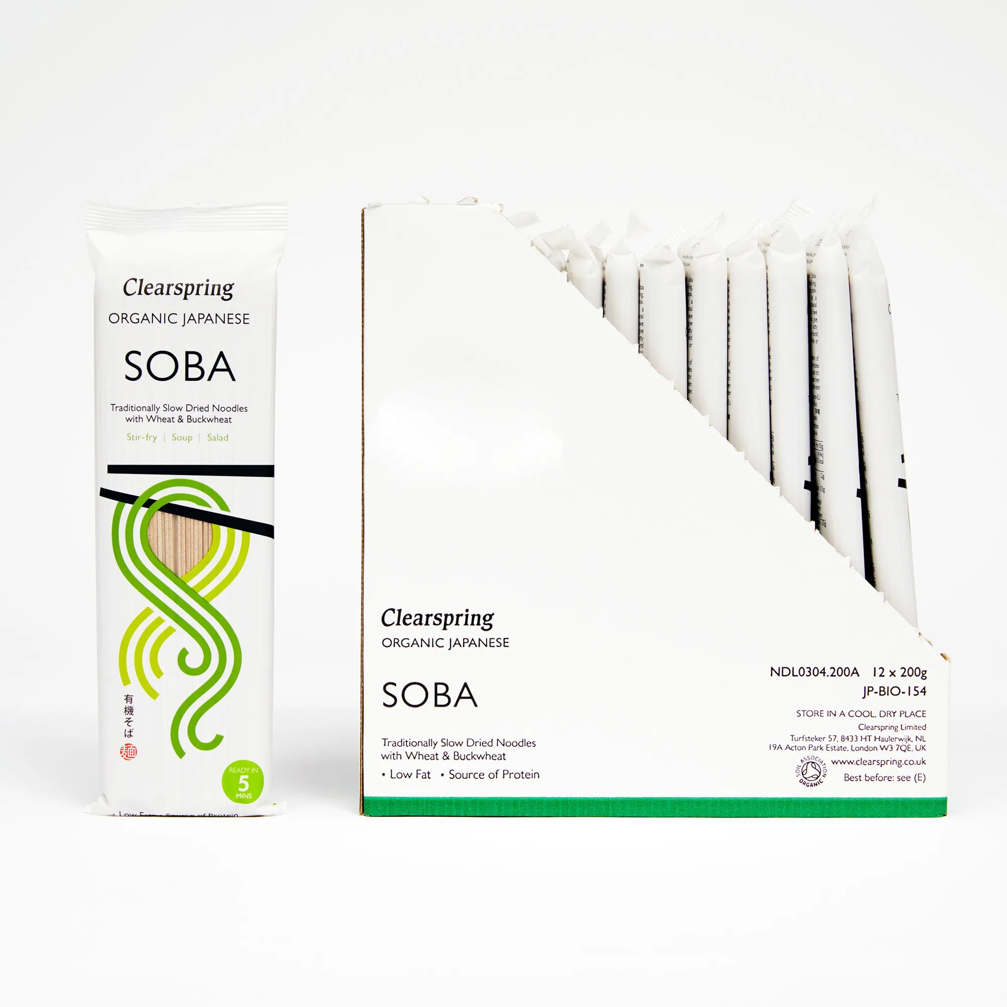 Organic Japanese Soba Noodles (12 Pack)