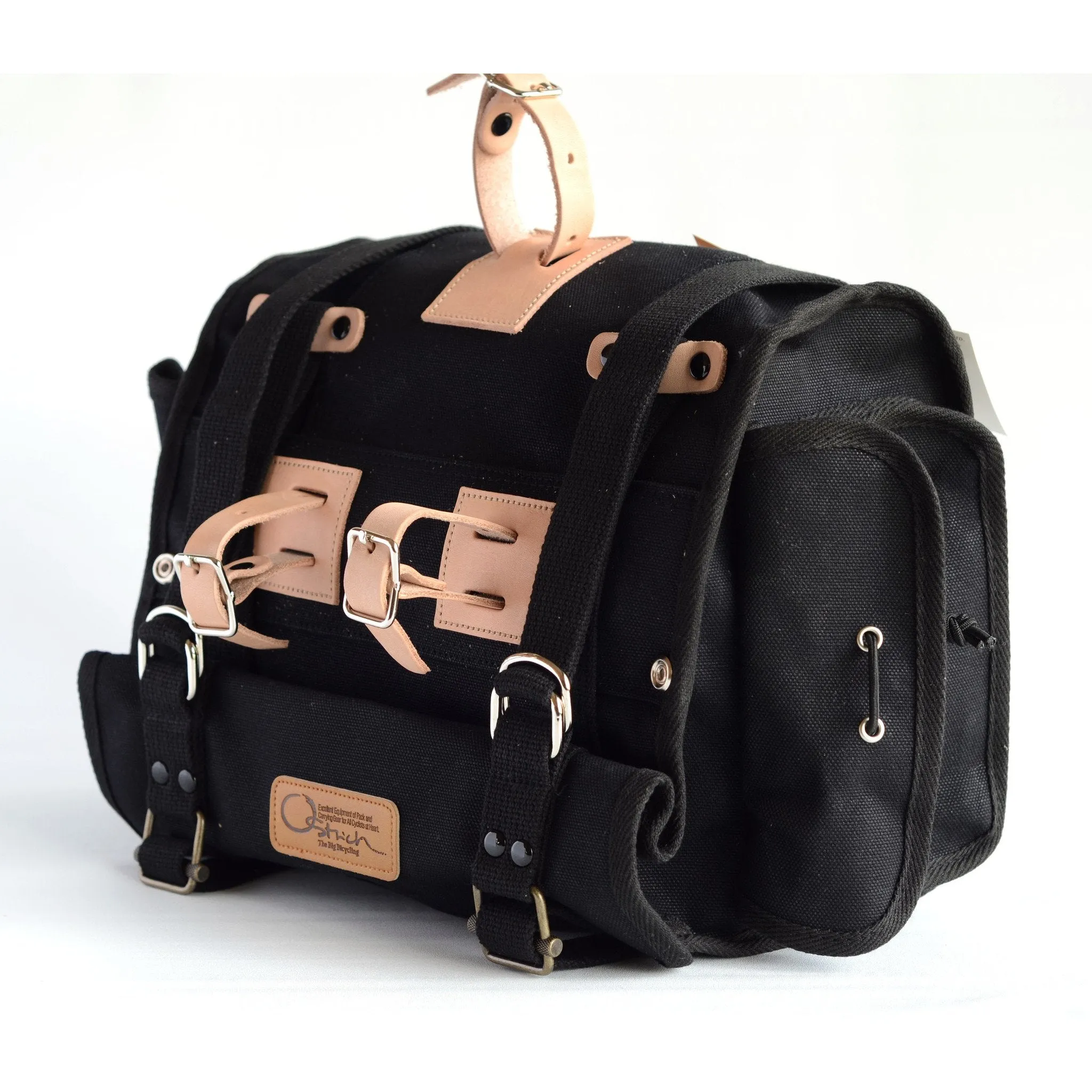 Ostrich S-2 Saddle Bag Black