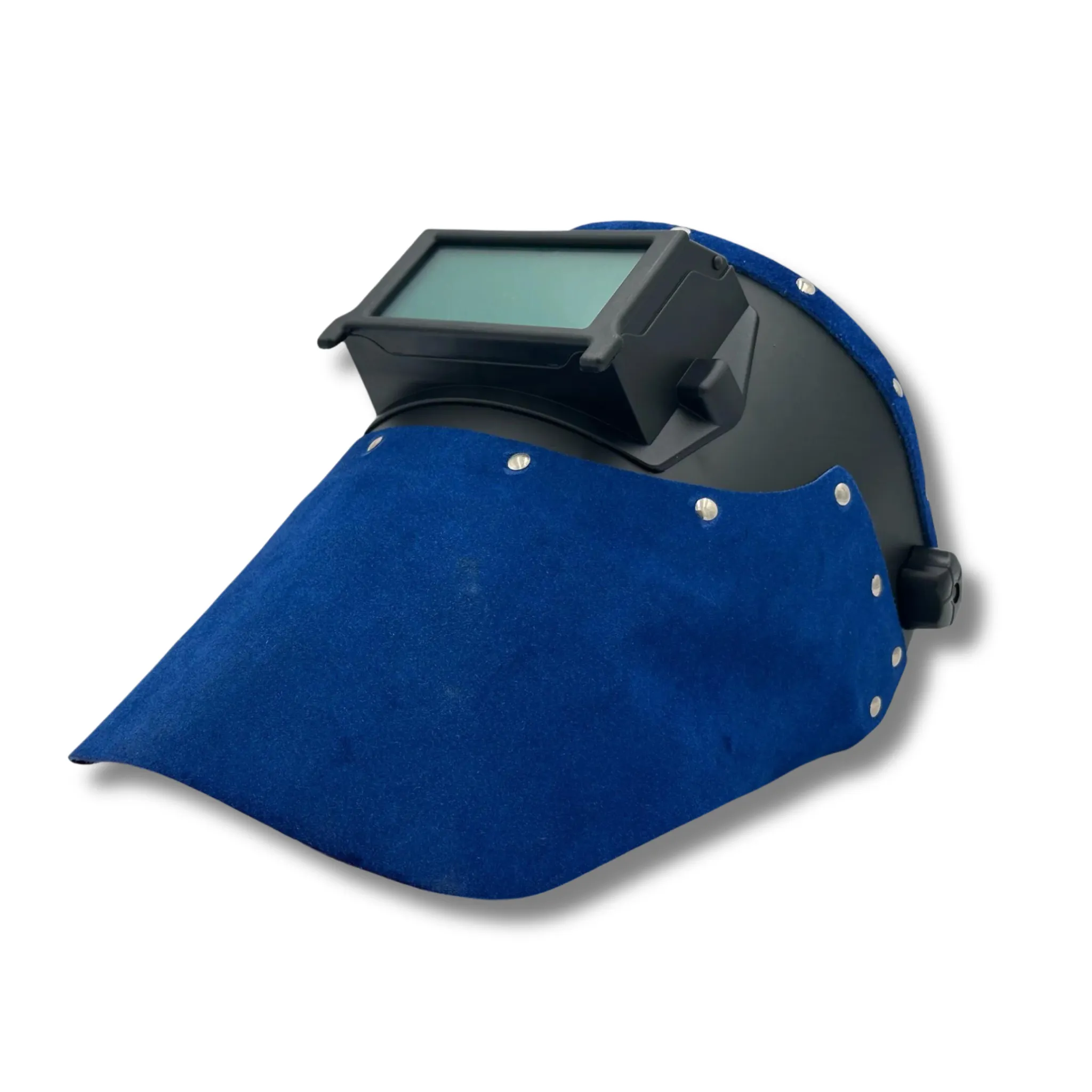 Outlaw Leather - Welding Hood - Royal Suede