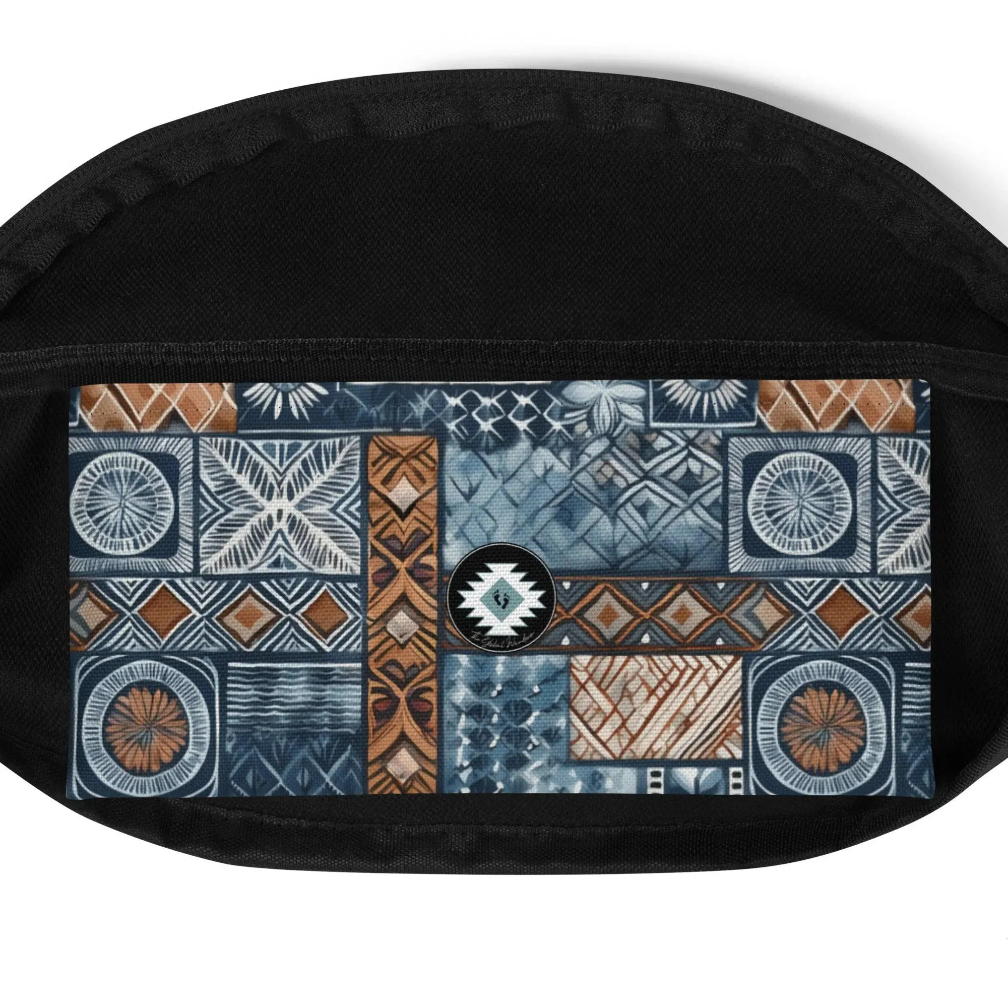 Pacific Islands Tapa Cloth Fanny Pack