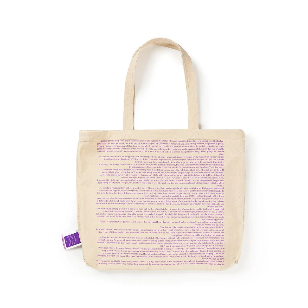 perks and mini poz mez carrier tote bag (ecru)