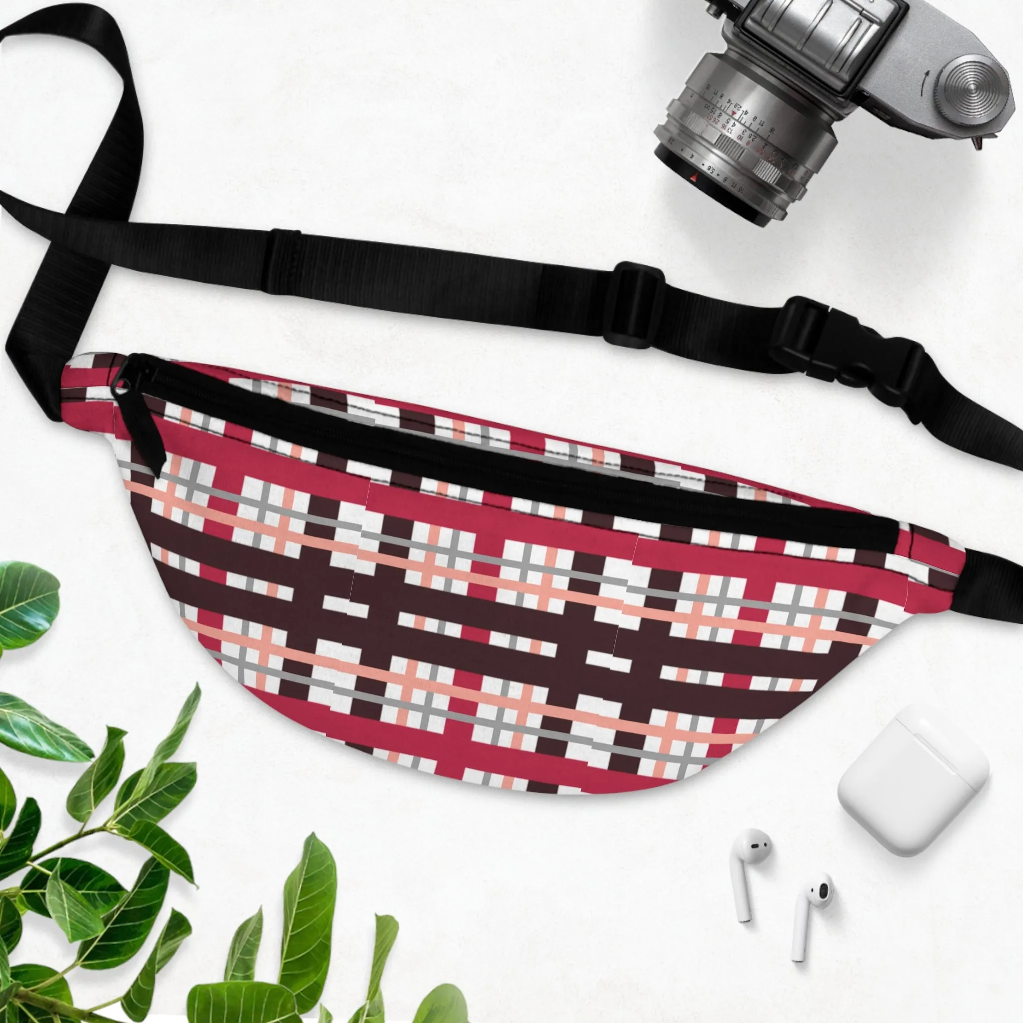 Plaid Fanny Pack