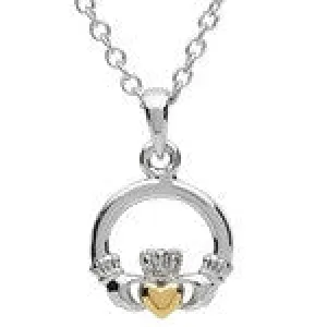 PlatinumWare Claddagh Pendant