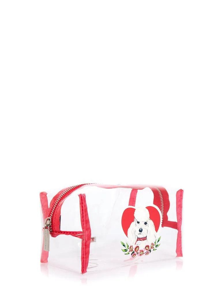 Poodle Makeup Bag