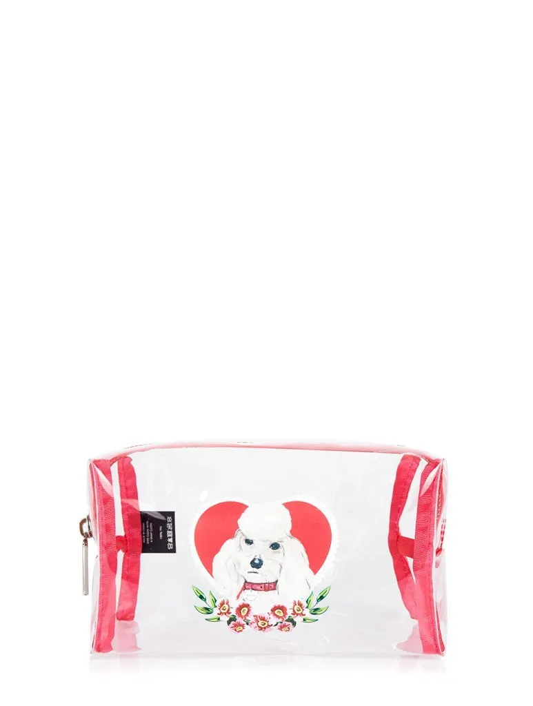 Poodle Makeup Bag