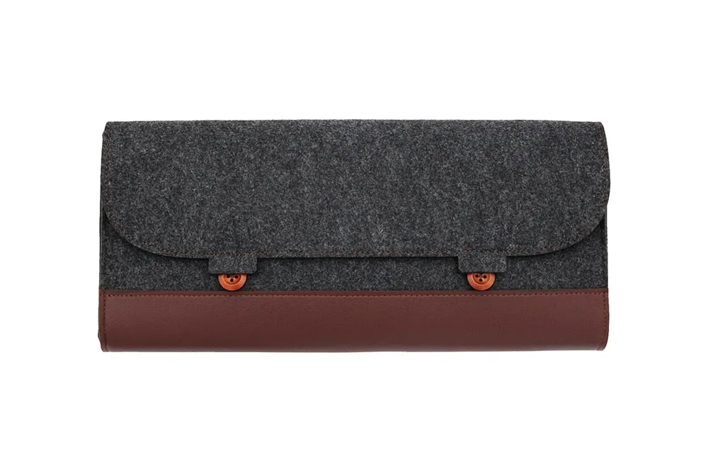 PU Felt keyboard carrying case bag for planck 40% 60% 80% 100% gh60 xd64 tada68 87 tkl 104 Ansi bm60 bm65 bm68 poker