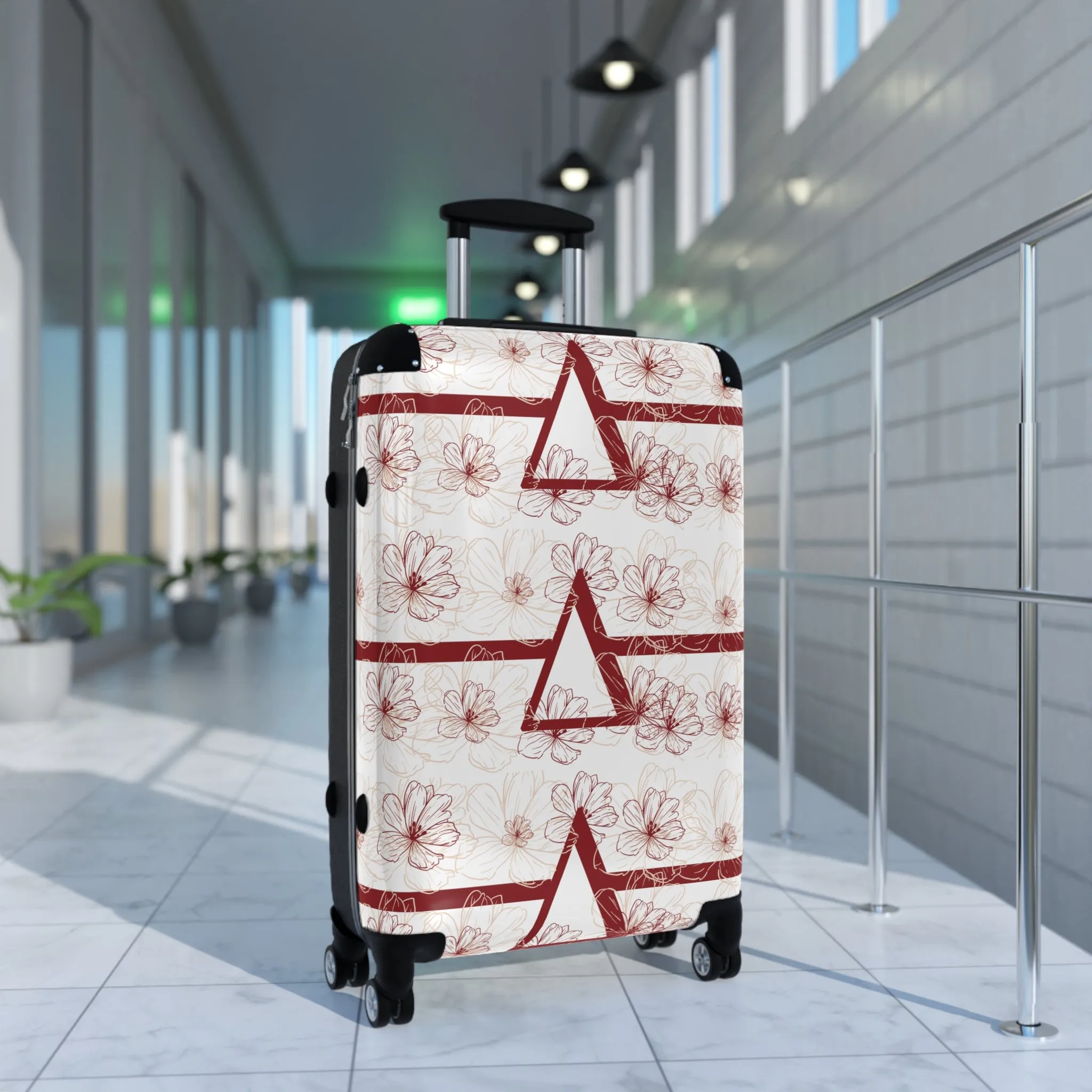 Pyramid Perfection Traveler Suitcase