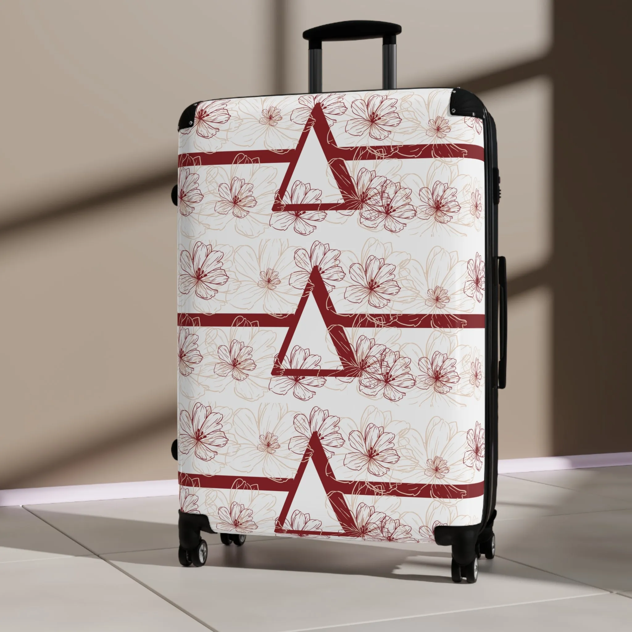 Pyramid Perfection Traveler Suitcase